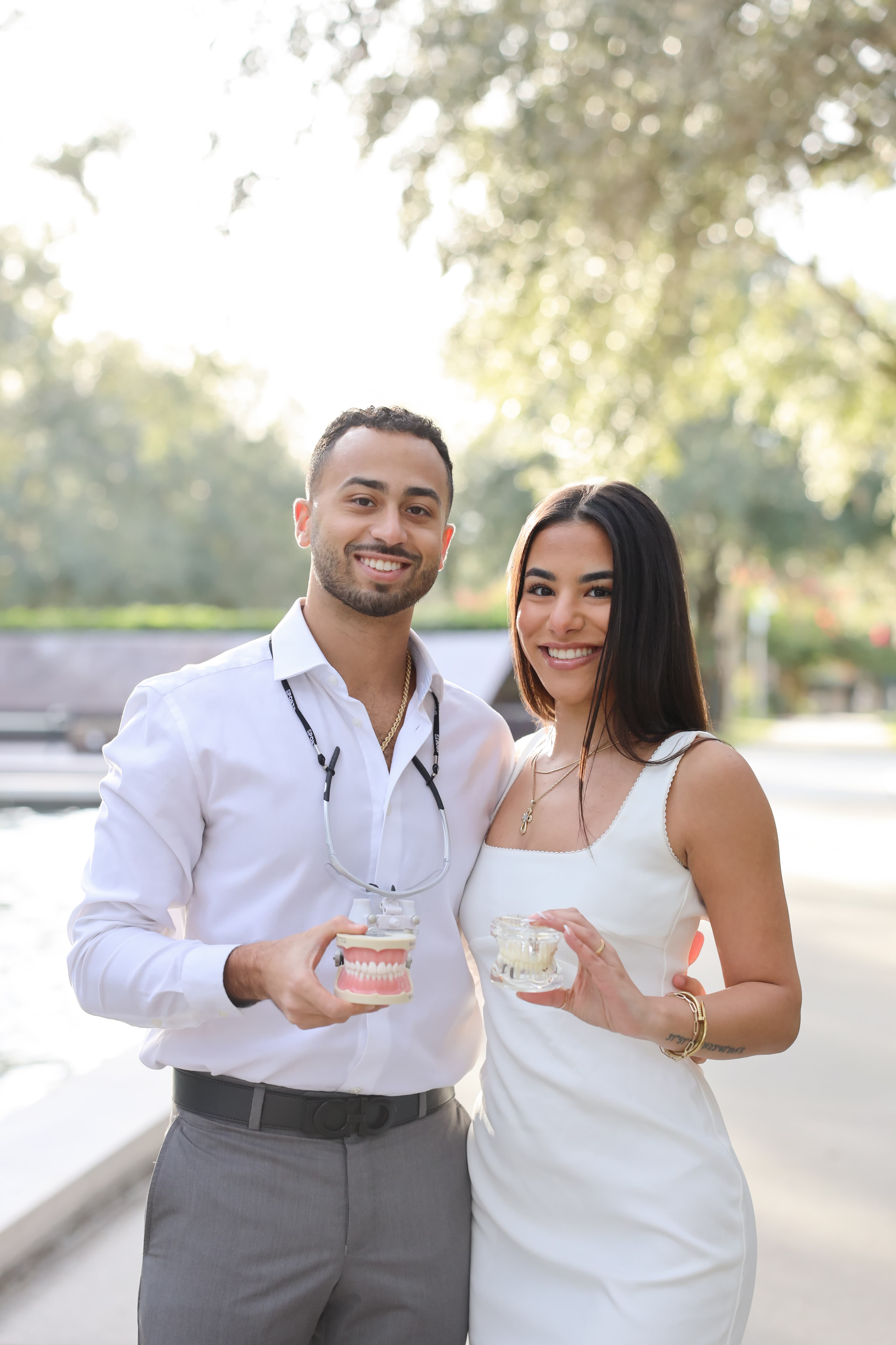 Karim Zaghloul and Irine Yacoub, founders of AdmitDent